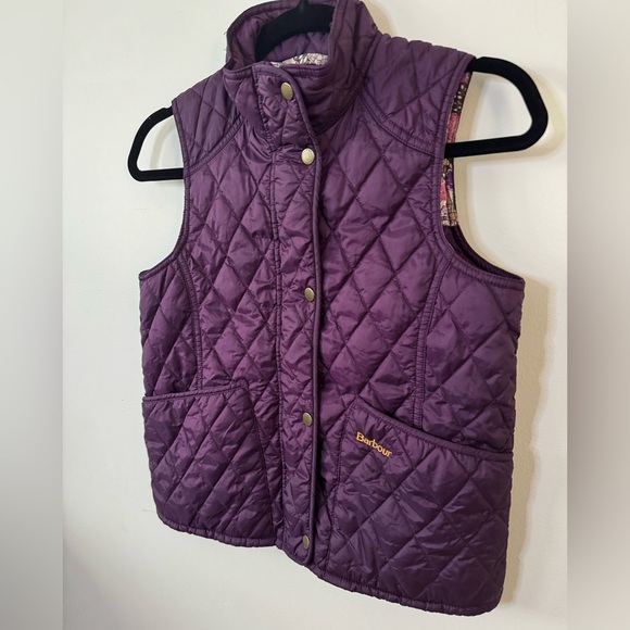 Barbour Liberty Hello Kitty Girls Quilted Vest Size XL 12/13 Rare Collab Y2K VTG - Picture 3 of 4